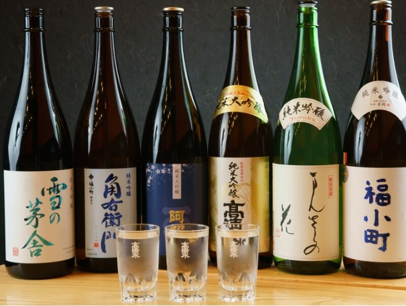 秋田の冷酒 飲み比べセット